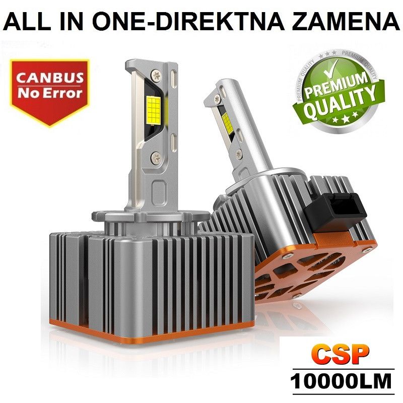 D1S - D1R SET 10000LM - CANBUS, ZAMENA ZA FABRICKE XENON SIJALICE Beograd Zemun